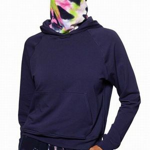 Bam by Betsy & Adam Hoodie With Removable Mask Size L NWT